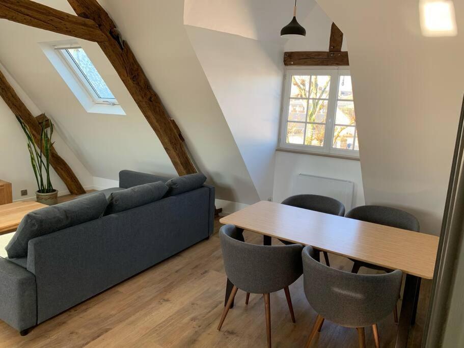 Le Henri IV - Vue Cathedrale, Parking Apartment รูออง ภายนอก รูปภาพ