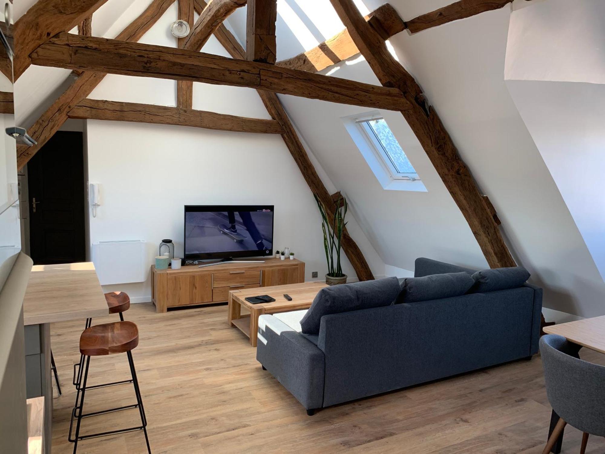 Le Henri IV - Vue Cathedrale, Parking Apartment รูออง ภายนอก รูปภาพ